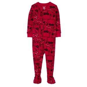 Carter’s Firetruck Cotton Snug Fit 1-Piece Pajama